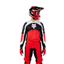 Maillot cross Fox 2024 180 Nitro - Rouge Fluo