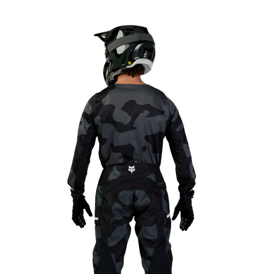 Maillot cross Fox 2024 180 BNKR - Camo Noir