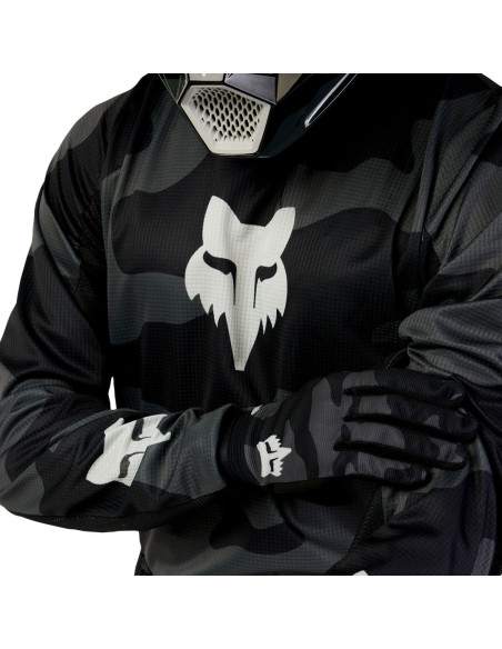 Maillot cross Fox 2024 180 BNKR - Camo Noir
