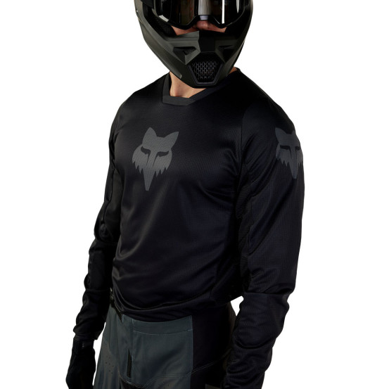 Maillot cross Fox 180 Blackout - Noir