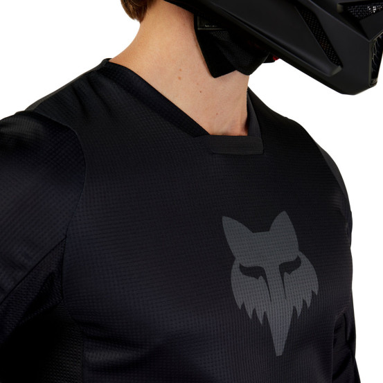 Maillot cross Fox 180 Blackout - Noir