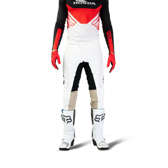 Pantalon cross Fox 2024 Flexair Honda - Noir Blanc