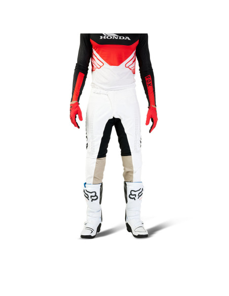 Pantalon cross Fox 2024 Flexair Honda - Noir Blanc