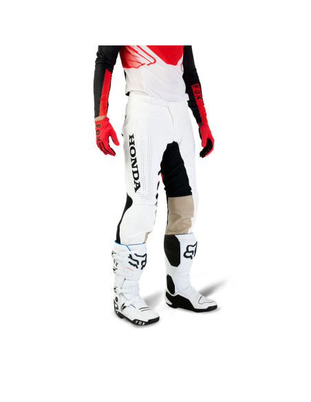 Pantalon cross Fox 2024 Flexair Honda - Noir Blanc