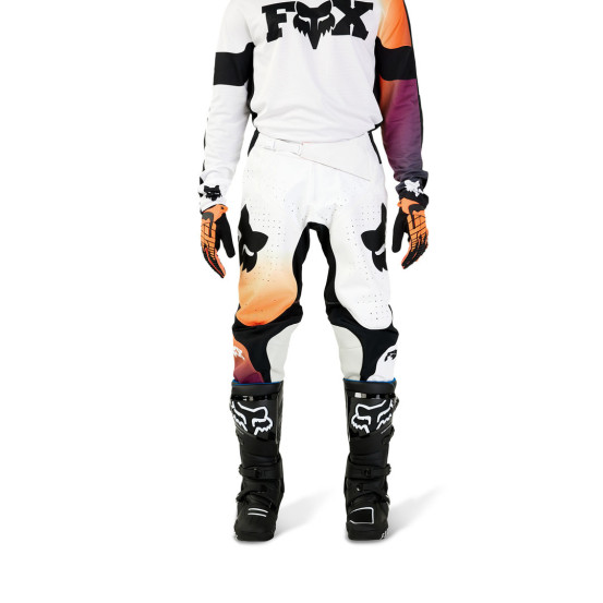 Pantalon cross Fox 2024 360 Streak - Blanc