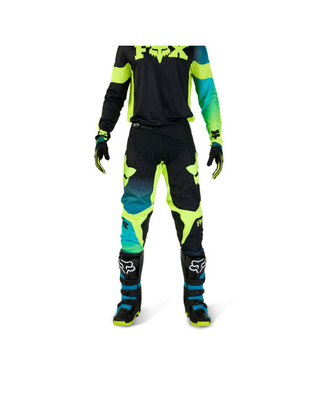 Pantalon cross Fox 2024 360 Streak - Noir Jaune