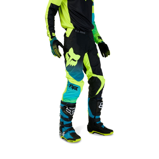 Pantalon cross Fox 2024 360 Streak - Noir Jaune