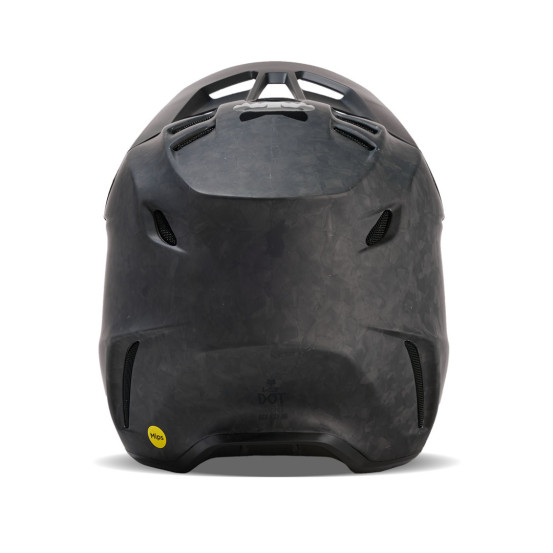 Casque cross Fox V3 RS Carbon Solid - Noir Mat