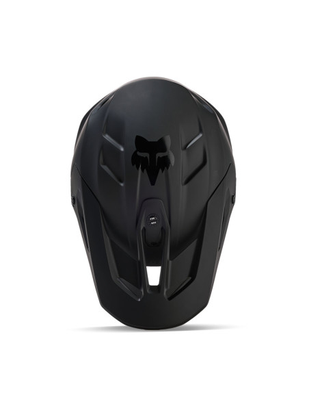 Casque cross Fox V3 Solid - Noir Mat