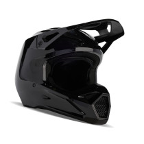 Casque cross Fox V1 Solid - Noir
