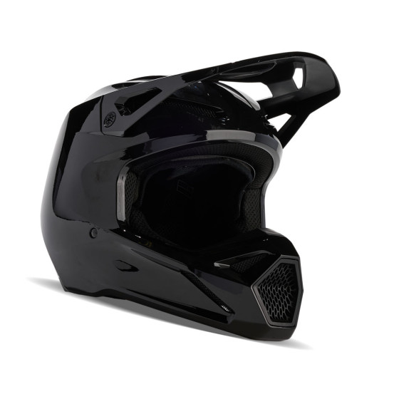 Casque cross Fox V1 Solid - Noir