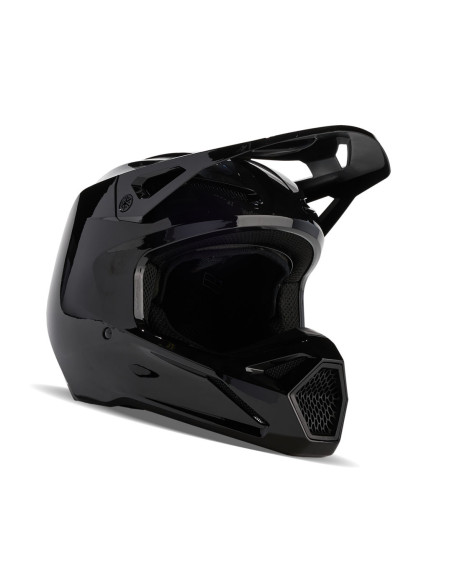Casque cross Fox V1 Solid - Noir