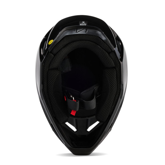 Casque cross Fox V1 Solid - Noir
