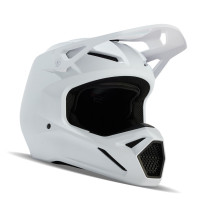 Casque cross Fox V1 Solid - Blanc Mat