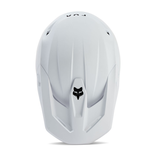 Casque cross Fox V1 Solid - Blanc Mat