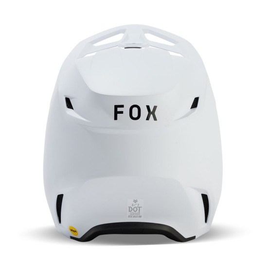 Casque cross Fox V1 Solid - Blanc Mat