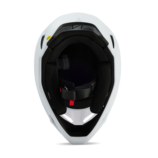 Casque cross Fox V1 Solid - Blanc Mat