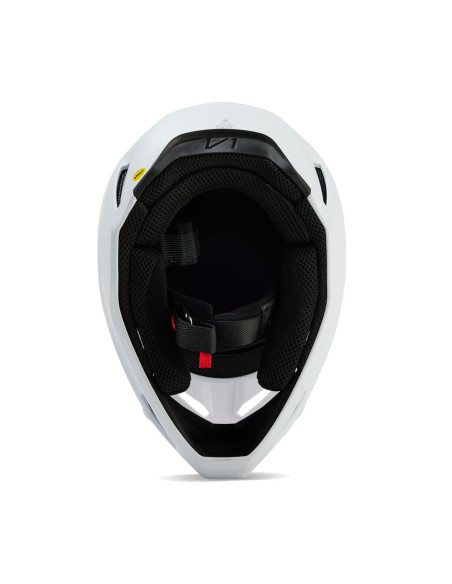 Casque cross Fox V1 Solid - Blanc Mat