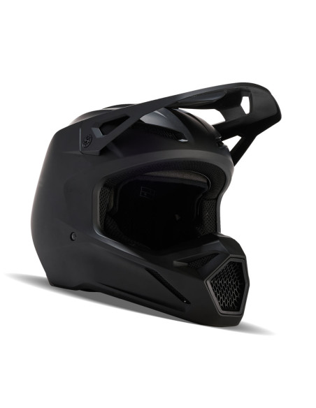 Casque cross Fox V1 Solid - Noir Mat