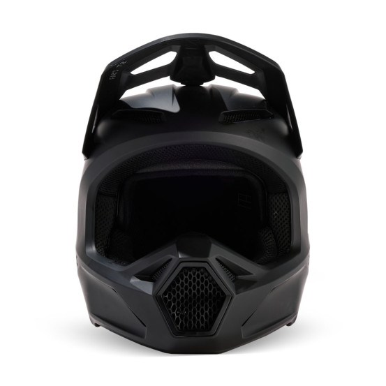 Casque cross Fox V1 Solid - Noir Mat