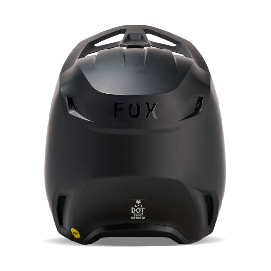 Casque cross Fox V1 Solid - Noir Mat