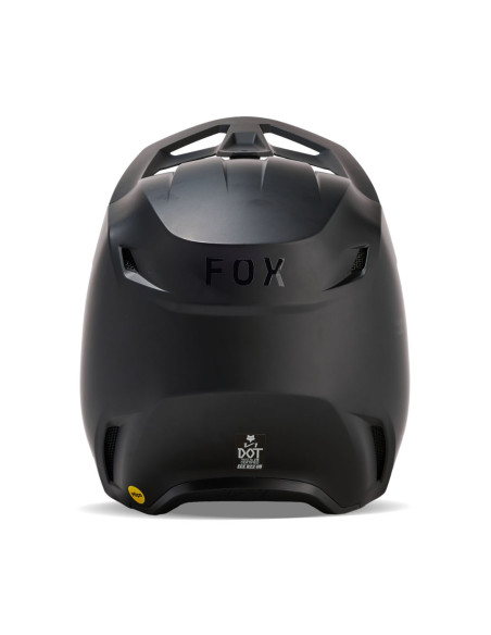 Casque cross Fox V1 Solid - Noir Mat