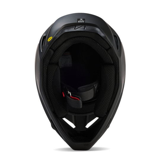 Casque cross Fox V1 Solid - Noir Mat