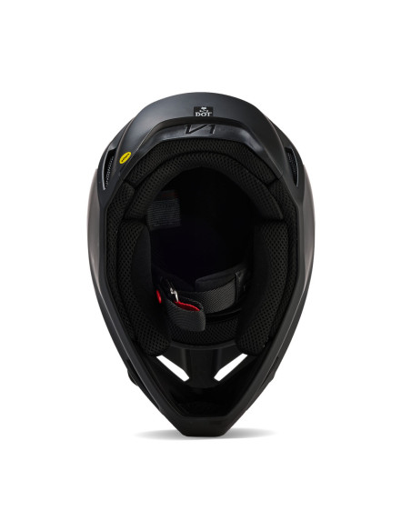 Casque cross Fox V1 Solid - Noir Mat