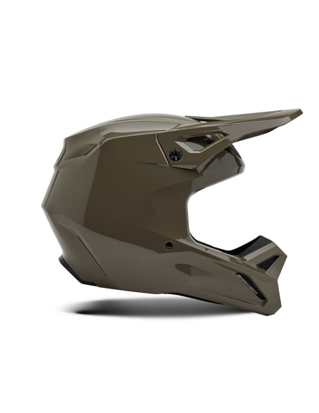Casque cross Fox V1 Solid - Gris Ash