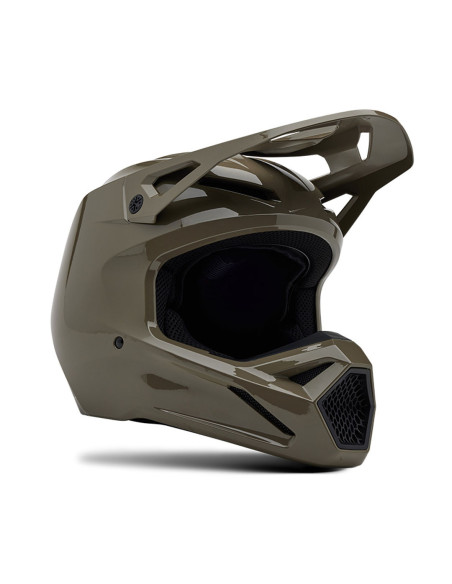 Casque cross Fox V1 Solid - Gris Ash