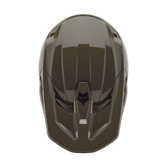 Casque cross Fox V1 Solid - Gris Ash
