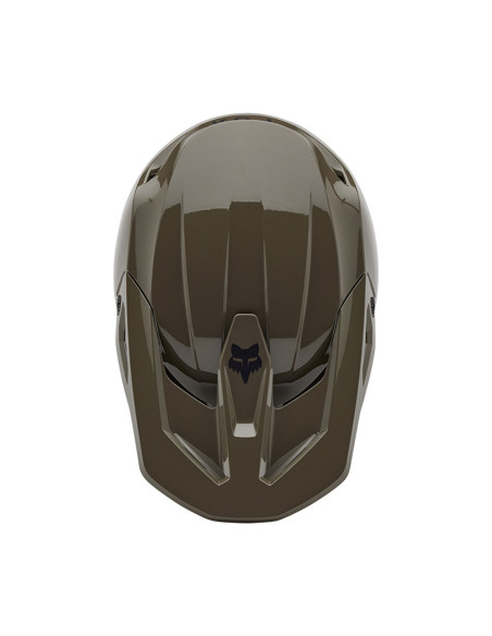 Casque cross Fox V1 Solid - Gris Ash