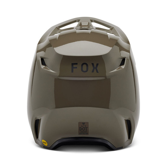 Casque cross Fox V1 Solid - Gris Ash