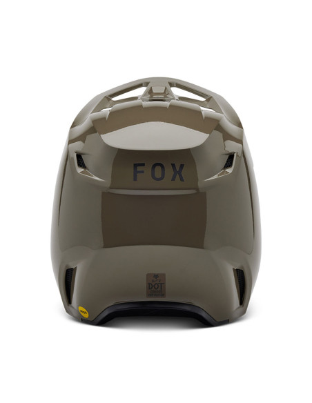 Casque cross Fox V1 Solid - Gris Ash