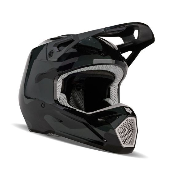 Casque cross Fox V1 BNKR - Camo Noir