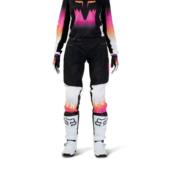 Pantalon cross femme Fox 2024 180 Flora - Noir Rose