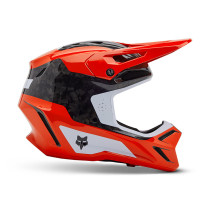 Casque cross Fox 2025 V3 RS Infinite - Rouge Fluo