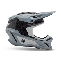 Casque cross Fox 2025 V3 RS Infinite - Gris cloud