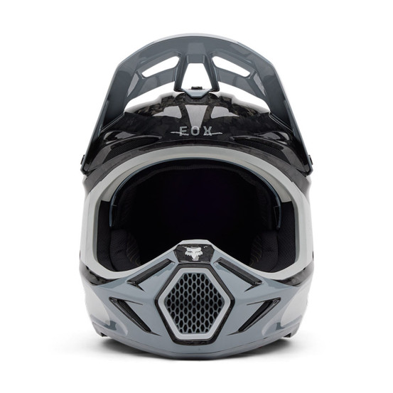 Casque cross Fox 2025 V3 RS Infinite - Gris cloud
