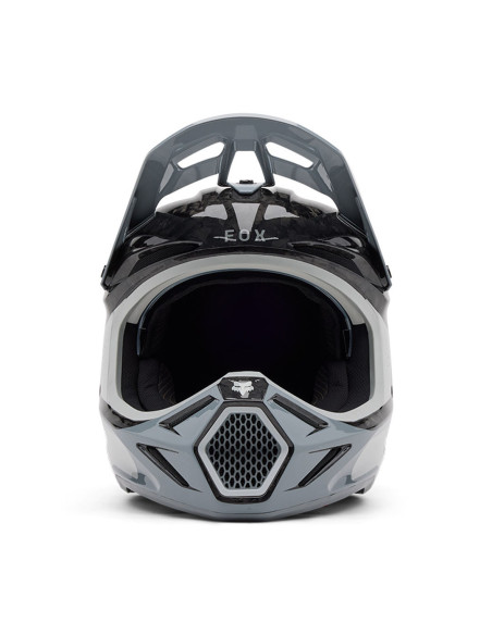 Casque cross Fox 2025 V3 RS Infinite - Gris cloud