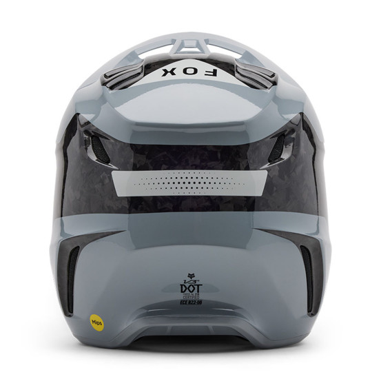 Casque cross Fox 2025 V3 RS Infinite - Gris cloud