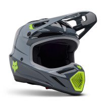 Casque cross Fox 2025 V3 Divider - Gris graphite 2
