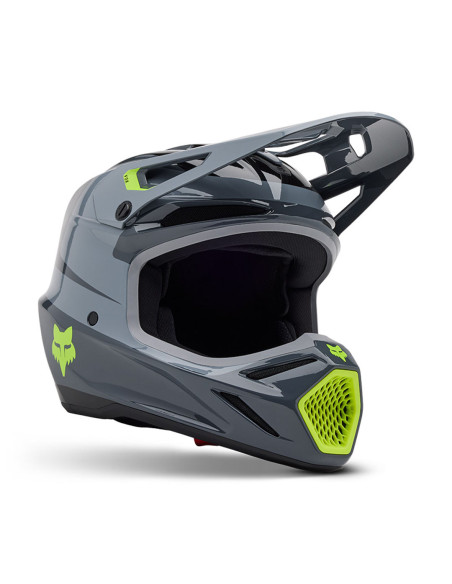 Casque cross Fox 2025 V3 Divider - Gris graphite
