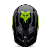 Casque cross Fox 2025 V1 Lean - Gris Jaune 2