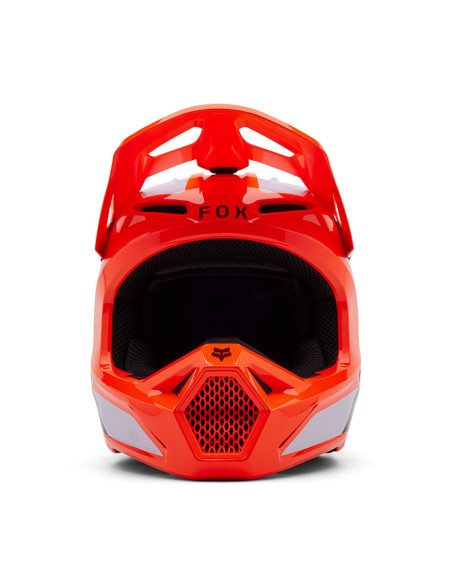 Casque cross Fox 2025 V1 Lean - Orange Fluo