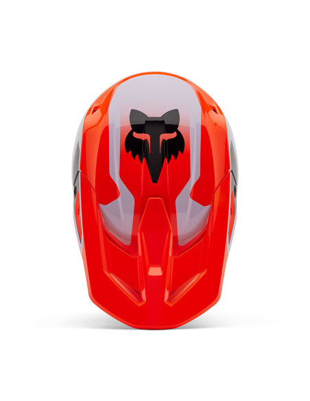 Casque cross Fox 2025 V1 Lean - Orange Fluo