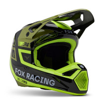 Casque cross Fox 2025 V1 Race Spec - Vert pâle 2