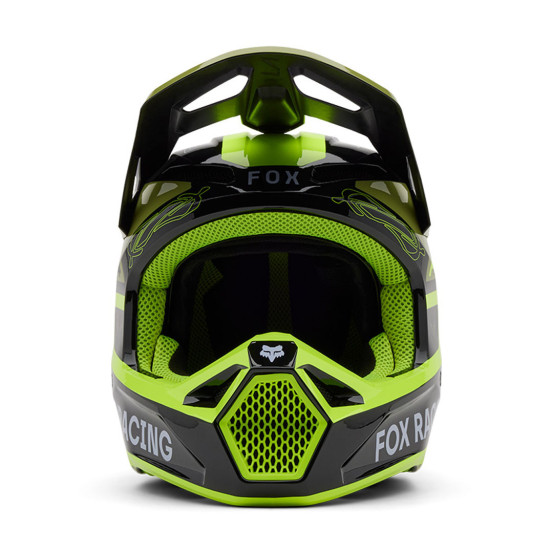 Casque cross Fox 2025 V1 Race Spec - Vert pâle