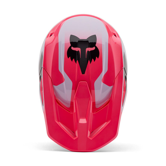 Casque cross enfant Fox 2025 V1 Lean - Rose