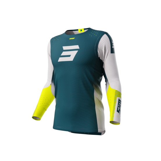 Maillot cross Shot 2024 Aerolite Honor - Bleu